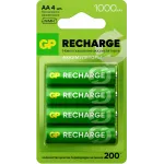 Аккумулятор GP Smart Energy AA NiMH 1000mAh (4шт)