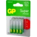 Аккумулятор GP Super Alkaline G-Tech 24А AAA NiMH 1000mAh (8шт)