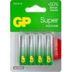 Аккумулятор GP Super Alkaline G-Tech 15А AA NiMH 1000mAh (8шт)