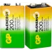 Аккумулятор GP 20R8H 9V Крона 9V NiMH 200mAh (1шт)