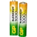 Аккумулятор GP Rechargeable 100AAAHC4/2RGY-2CRCB6 AAA NiMH 930mAh (6шт) блистер