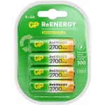 Аккумулятор GP 270AAHCRGY-2CRCB4 AA NiMH 2650mAh (4шт)