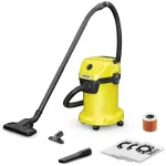 Пылесос Karcher WD 3 V-19/6/20 Home (YYY) *EU 1000Вт желтый/черный