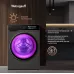 Стиральная машина Weissgauff WM 996 Autodose Inverter Touch класс: A+++ загр.фронтальная макс.:11кг темно-серый инвертор