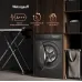 Стиральная машина Weissgauff WM 996 Autodose Inverter Touch класс: A+++ загр.фронтальная макс.:11кг темно-серый инвертор