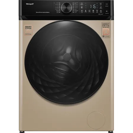 Стиральная машина Weissgauff WM 59411 Direct Drive Inverter Steam Champagne класс: A+++ загр.фронтальная макс.:11кг золотистый инвертор