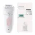 Эпилятор Braun SE5-050 скор.:2 насад.:4 от электр.сети от аккум. белый/розовый