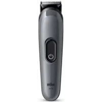 Триммер Braun AIO3500 серый (насадок в компл:3шт)