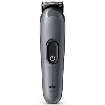 Триммер Braun AIO3500 серый (насадок в компл:3шт)