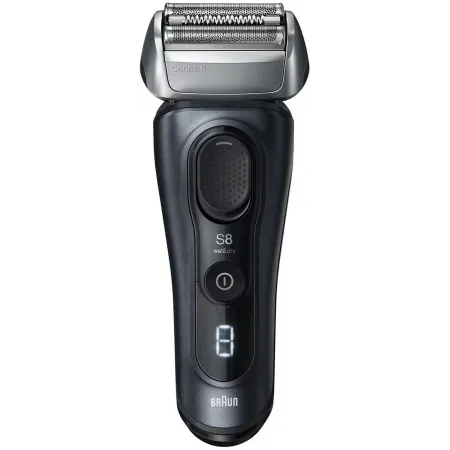 Бритва сетчатая Braun Series 8 8603s реж.эл.:4 питан.:элек.сеть/аккум. серый/черный
