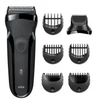 Бритва сетчатая Braun Series 3 300BT реж.эл.:2 питан.:аккум. черный