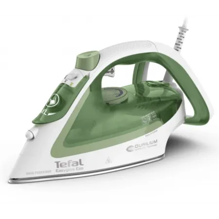 Утюг Tefal Easygliss Eco FV5781E1 2800Вт зеленый/белый Утюг Tefal Easygliss Eco FV5781E1 2800Вт зеленый/белый