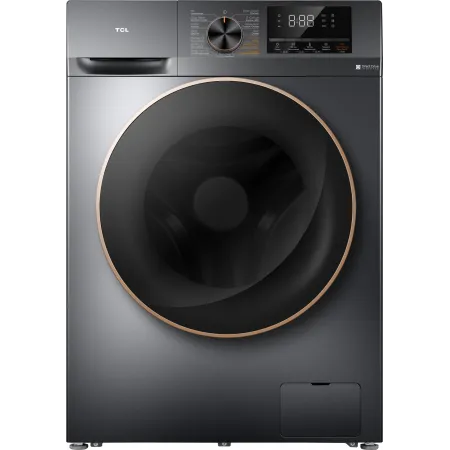 Стиральная машина TCL W-P210W с паром класс: A+++ загр.фронтальная макс.:10кг серый инвертор Стиральная машина TCL W-P210W с паром класс: A+++ загр.фронтальная макс.:10кг серый инвертор