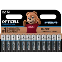 Батарея Opticell Turbo MAX LR6 AA (12шт) блистер Батарея Opticell Turbo MAX LR6 AA (12шт) блистер