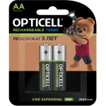 Аккумулятор Opticell Turbo 6080001 AA NiMH 2600mAh (2шт) блистер