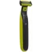 Бритва сетчатая Philips OneBlade QP2824/10 реж.эл.:1 питан.:аккум. черный/зеленый