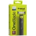Бритва сетчатая Philips OneBlade QP2824/10 реж.эл.:1 питан.:аккум. черный/зеленый