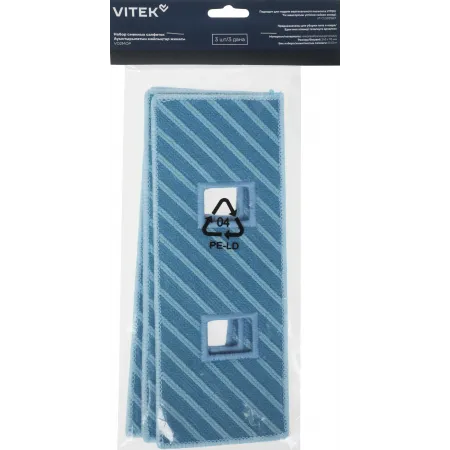 Набор салфеток Vitek V02MOP (3предмет.) Набор салфеток Vitek V02MOP (3предмет.)