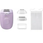 Эпилятор Philips BRE257/00 скор.:2 насад.:3 от электр.сети фиолетовый