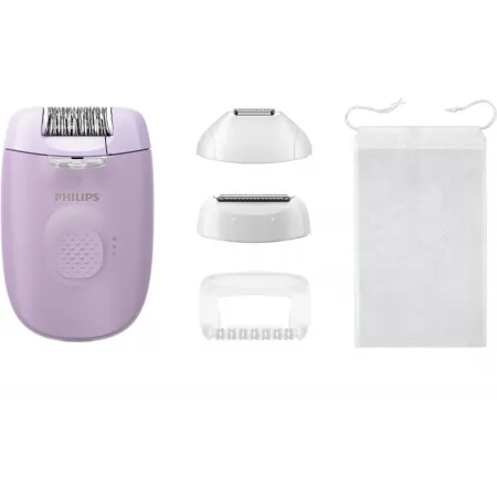 Эпилятор Philips BRE257/00 скор.:2 насад.:3 от электр.сети фиолетовый Эпилятор Philips BRE257/00 скор.:2 насад.:3 от электр.сети фиолетовый