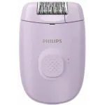 Эпилятор Philips BRE237/00 скор.:1 насад.:2 от электр.сети фиолетовый