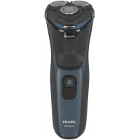 Бритва роторная Philips Series 3000 S3144/00 реж.эл.:3 питан.:аккум. черный/синий Бритва роторная Philips Series 3000 S3144/00 реж.эл.:3 питан.:аккум. черный/синий