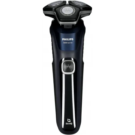 Бритва роторная Philips Series 5000 S5885/10 реж.эл.:3 питан.:аккум. черный/синий Бритва роторная Philips Series 5000 S5885/10 реж.эл.:3 питан.:аккум. черный/синий