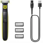 Бритва сетчатая Philips OneBlade QP2724/10 реж.эл.:1 питан.:аккум. черный/зеленый Бритва сетчатая Philips OneBlade QP2724/10 реж.эл.:1 питан.:аккум. черный/зеленый