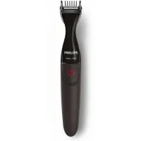 Триммер Philips Series 1000 MG1100/16 черный (насадок в компл:5шт)