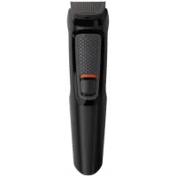 Триммер Philips Series 3000 MG3710/33 черный (насадок в компл:6шт) Триммер Philips Series 3000 MG3710/33 черный (насадок в компл:6шт)