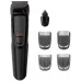 Триммер Philips Series 3000 MG3710/33 черный (насадок в компл:6шт) Триммер Philips Series 3000 MG3710/33 черный (насадок в компл:6шт)