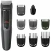 Триммер Philips Series 3000 MG3747/13 серый (насадок в компл:9шт)