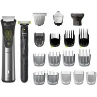 Триммер Philips Series 9000 MG9553/15 серебристый/черный 5Вт (насадок в компл:16шт) Триммер Philips Series 9000 MG9553/15 серебристый/черный 5Вт (насадок в компл:16шт)