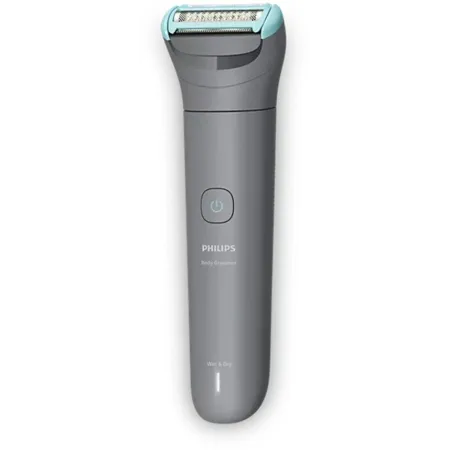 Триммер Philips Series 3000 BG3485/15 серый/бирюзовый (насадок в компл:3шт)