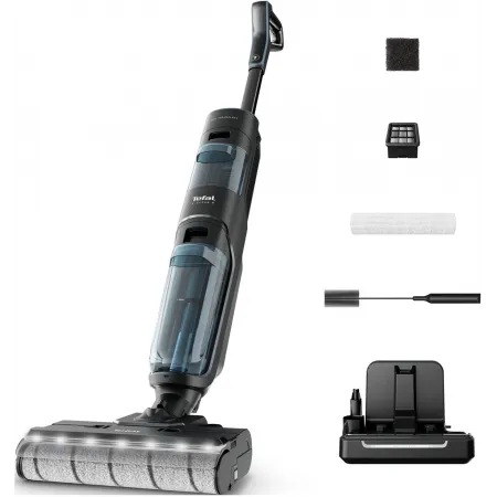 Пылесос моющий Tefal X-Clean 5 GF5555F0 200Вт серый/черный