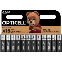 Батарея Opticell Basic LR6 AA (12шт) блистер