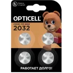 Батарея Opticell Specialty 2032 CR2032 (4шт) блистер