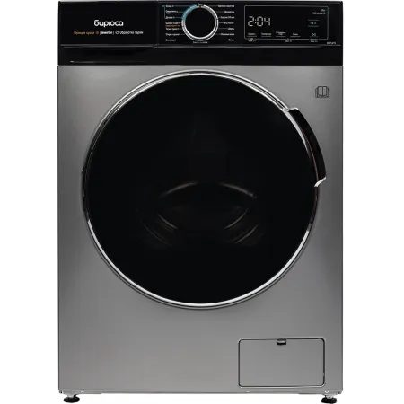 Стиральная машина Бирюса WMD-MX814/15 S класс: A загр.фронтальная макс.:8кг (с сушкой) серебристый инвертор