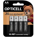 Батарея Opticell Basic LR6 AA (4шт) блистер