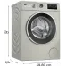 Стиральная машина Bosch Serie 4 WAN2821XME пан.англ. класс: A загр.фронтальная макс.:8кг серебристый