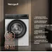 Стиральная машина Weissgauff WM 40106 Inverter Steam класс: A+++ загр.фронтальная макс.:6кг белый инвертор