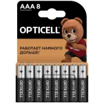 Батарея Opticell Basic LR03 AAA (8шт) блистер