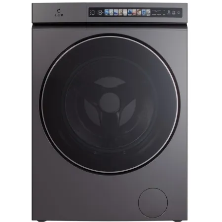 Стиральная машина Lex LWM 10612 GRID MAGNA класс: A+++ загр.фронтальная макс.:10кг (с сушкой) серый инвертор