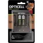 Аккумулятор + зарядное устройство Opticell Turbo АА 2600 mAh AA/AAA 2600mAh (2шт) блистер