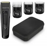 Машинка для стрижки Rowenta TN5243F4 черный 15Вт (насадок в компл:3шт)