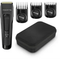 Машинка для стрижки Rowenta TN5243F4 черный 15Вт (насадок в компл:3шт)