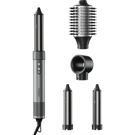 Мульти-Стайлер Haier HHS-602 1400Вт графитовый макс.темп.:90С покрытие:керамико-турмалиновое Мульти-Стайлер Haier HHS-602 1400Вт графитовый макс.темп.:90С покрытие:керамико-турмалиновое