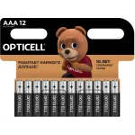 Батарея Opticell Basic LR03 AAA (12шт) блистер