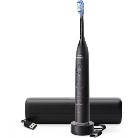 Зубная щетка электрическая Philips HX7421/01 черный Зубная щетка электрическая Philips HX7421/01 черный