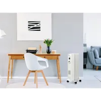 Радиатор масляный Ballu Comfort BOH/CM-05WDN 1000Вт белый/черный